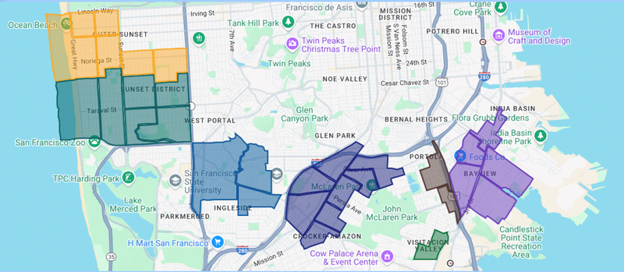 Neighborhood Restricted Liquor License Map