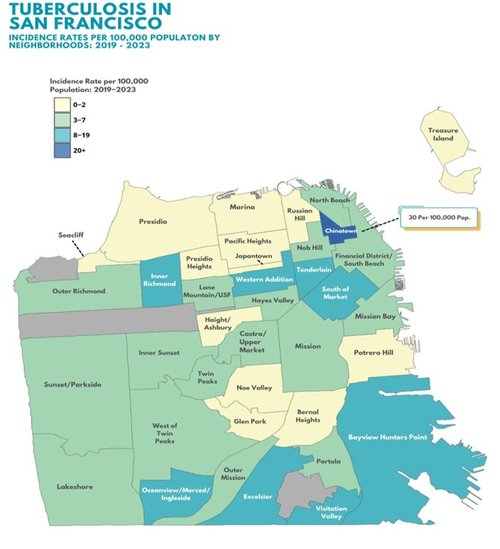 San Francisco district Map