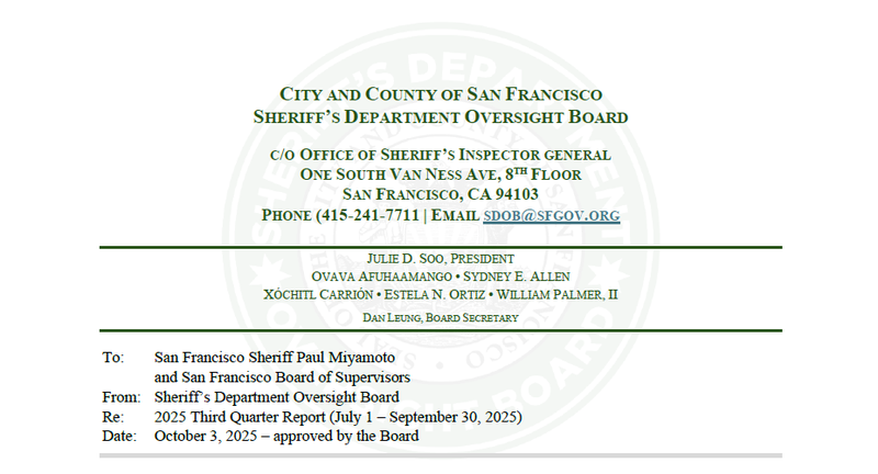 SDOB 2025 Q3 Report Header