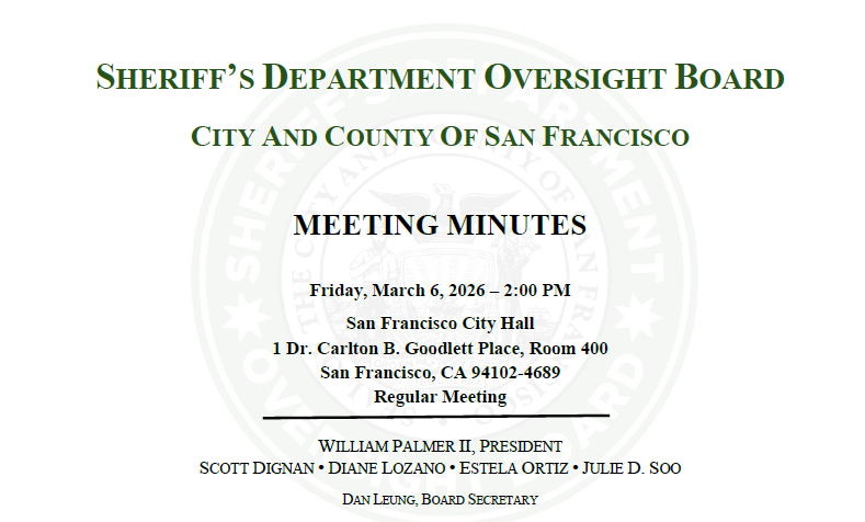 March 6, 2026 Meeting Minutes