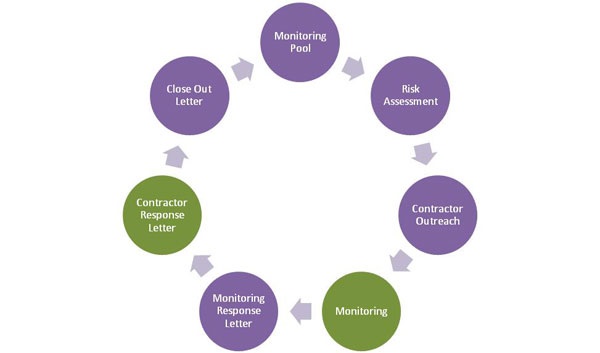 Nonprofit monitoring flowchart