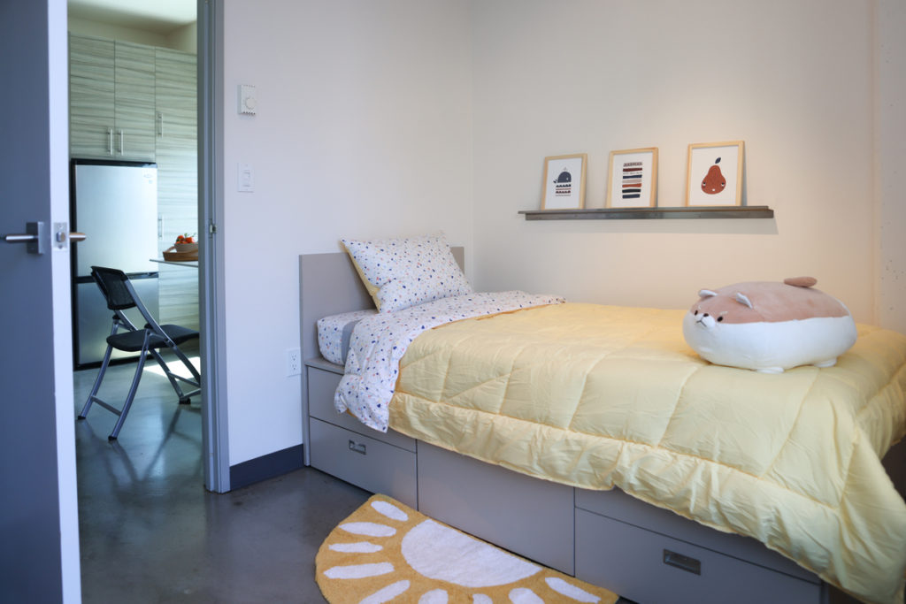 bed in supportive housing at the Margot building in SF