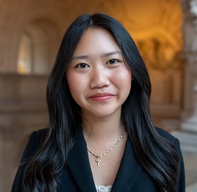 Picture of Youth Commissioner Shoon Mon in City Hall