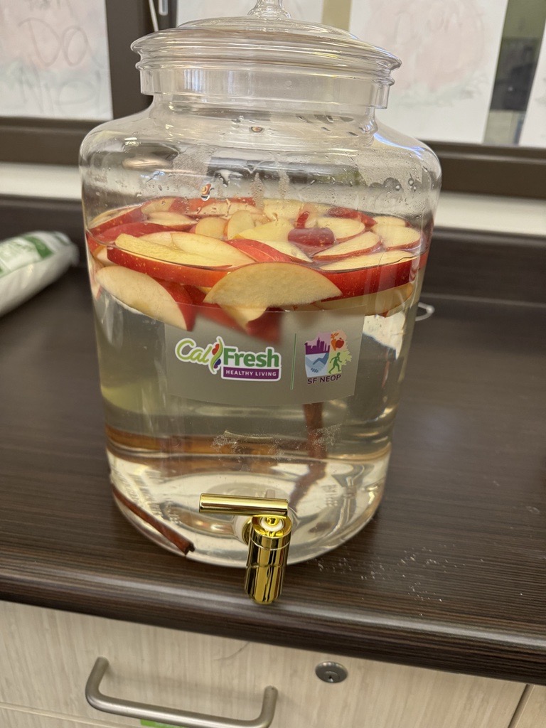 Apple flavored water
