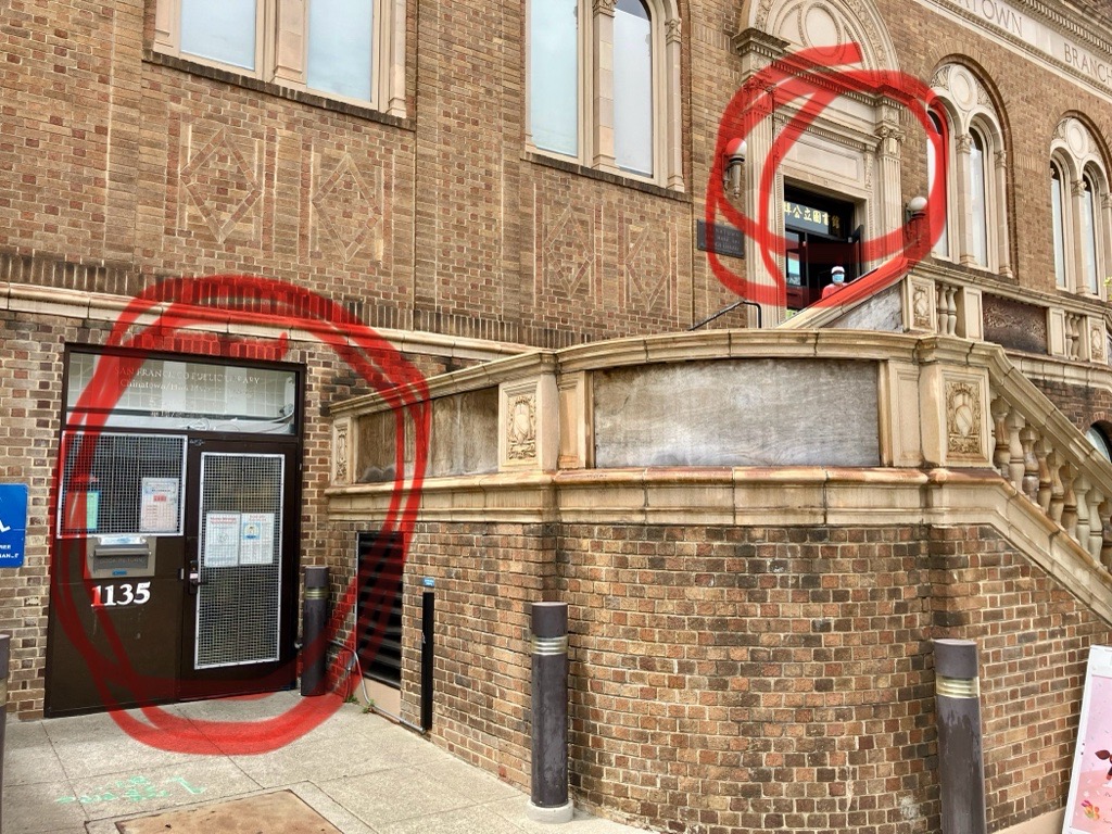 Chinatown Branch Entrances