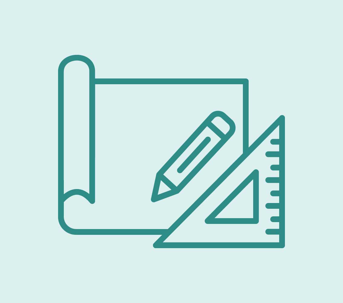blueprint and drafting tools