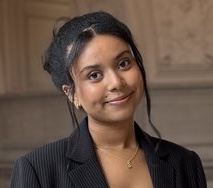 Picture of Youth Commissioner Symona Elias in City Hall