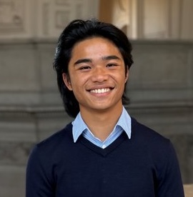 Picture of Youth Commissioner Matthew Nguyen in City Hall
