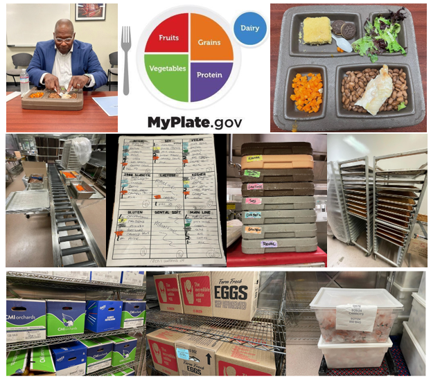 Jail Food Visit Collage