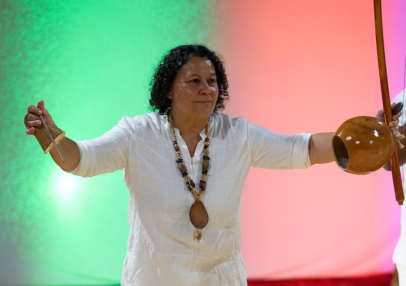 Photo of 2025 Artistic Legacy Grant recipient Mestra Márcia Cigarra. Photo by Joseph Smooke.