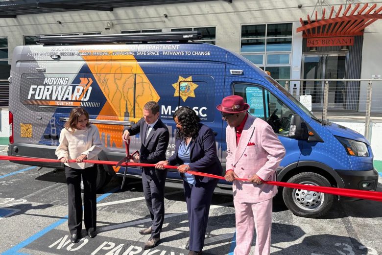 Mayor Lurie inaugurates SFAPD Probation Van with Chief Tullock and Richard Beal