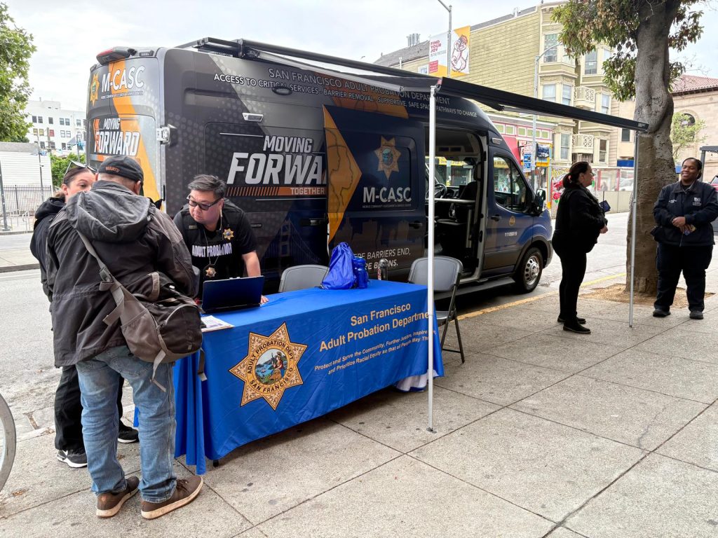San Francisco Probation Department’s New Mobile Van