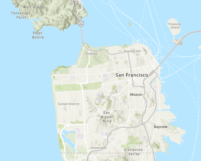 San Francisco Property Information Map