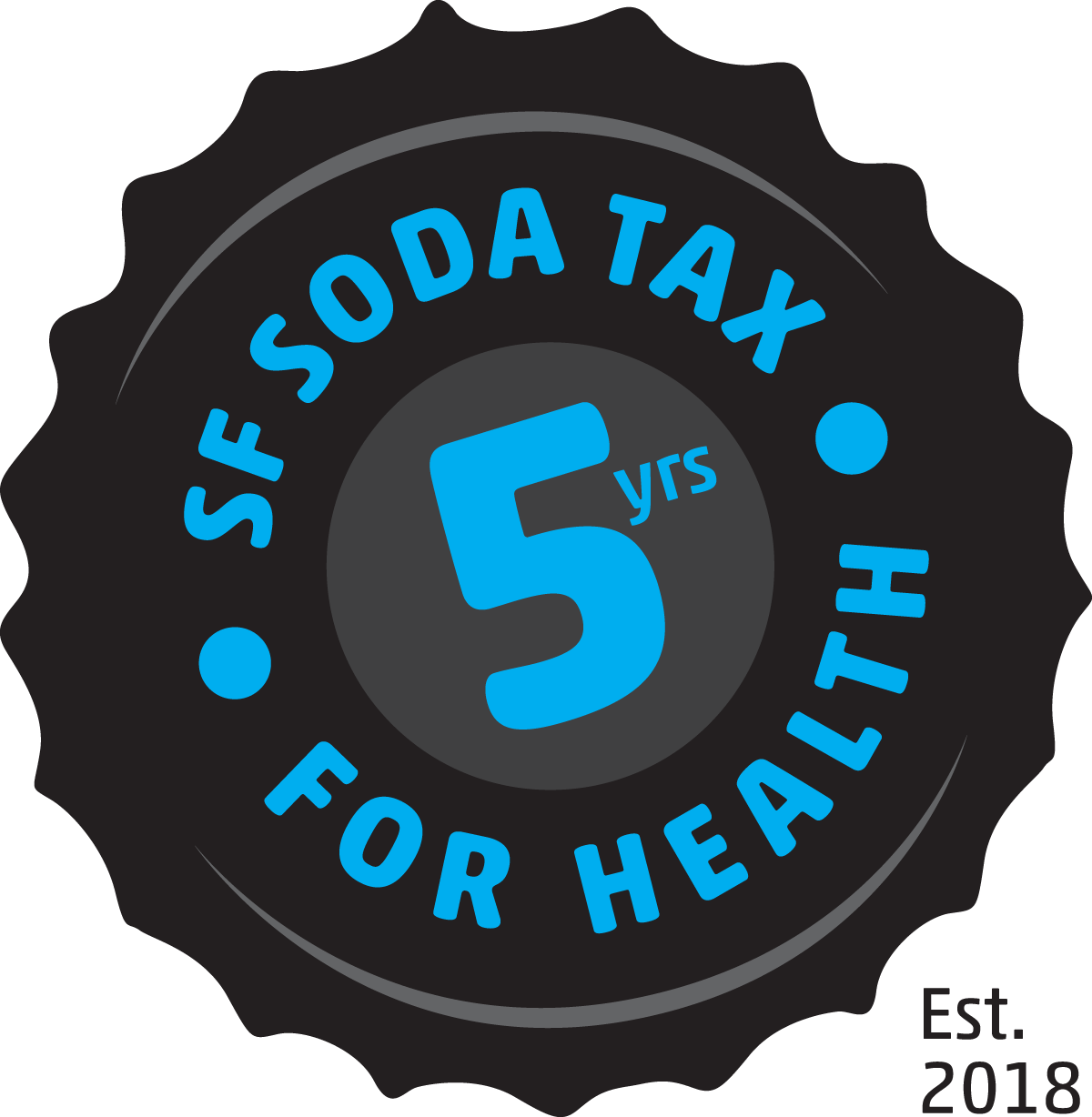 SF Soda Tax 5 year logo
