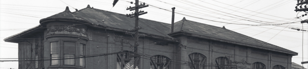 geneva car barn black and white photo in 1928
