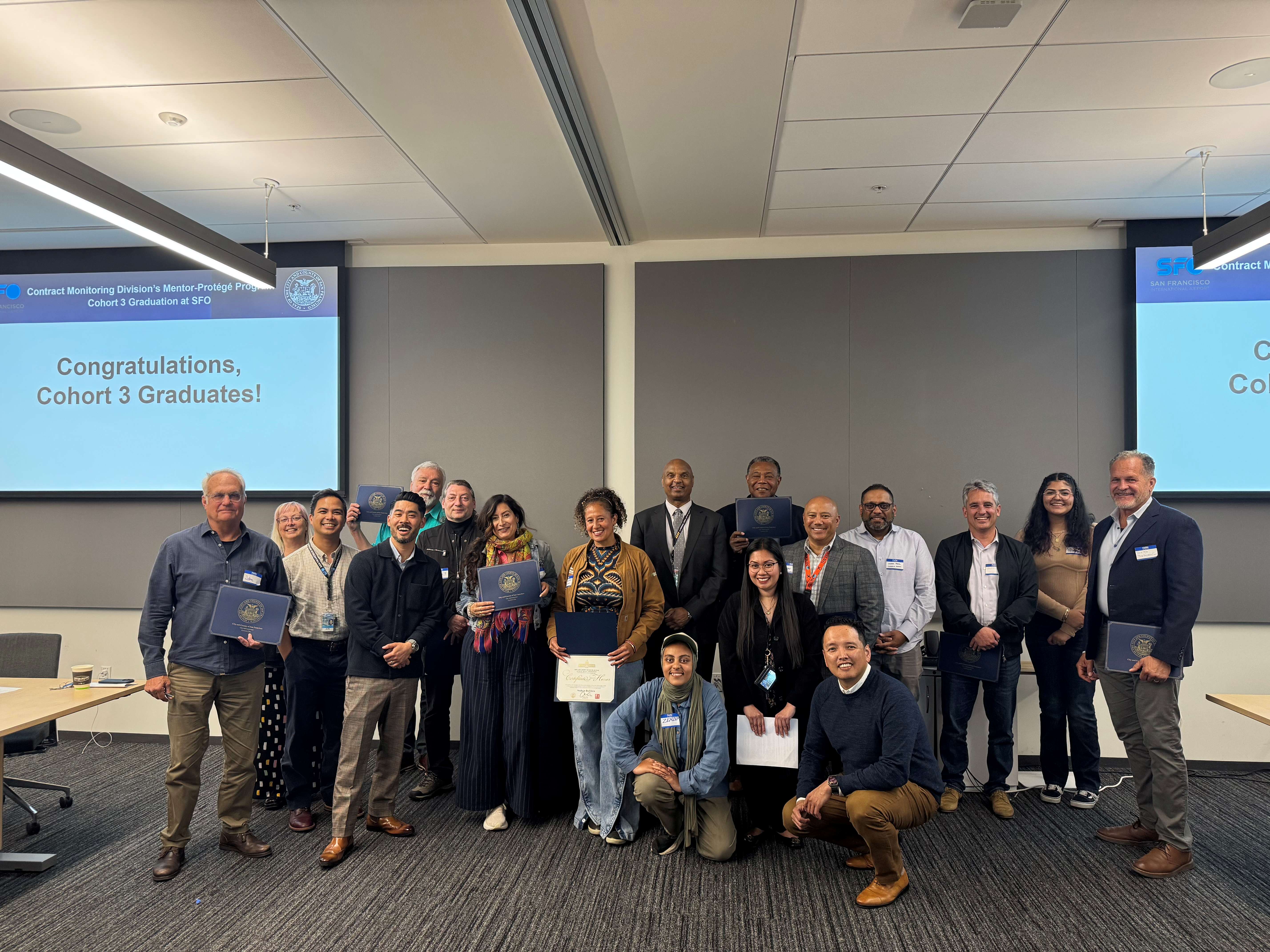 Photo of CMD MPP Cohort 3 Graduation