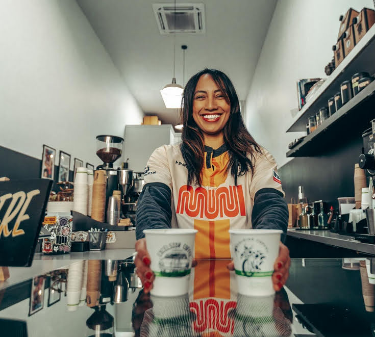 Excelsior Coffee interior storefront