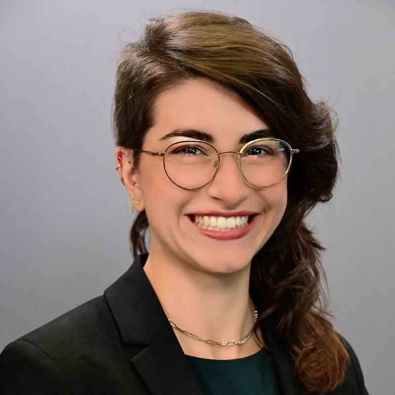 woman wearing glasses