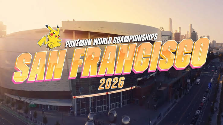 Pokémon World Championships 2026 title graphic with a Pikachu icon
