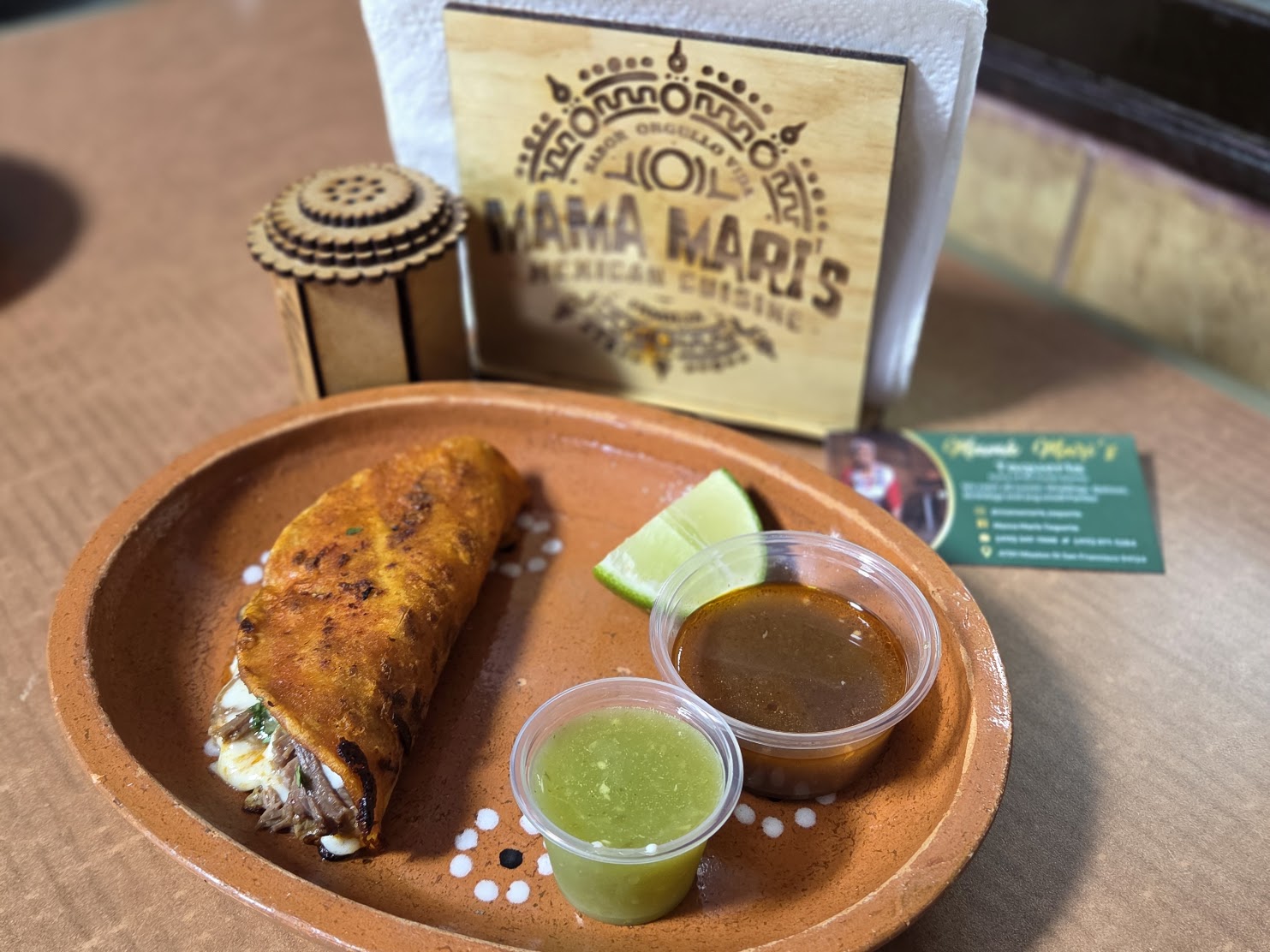 mama mari food plate