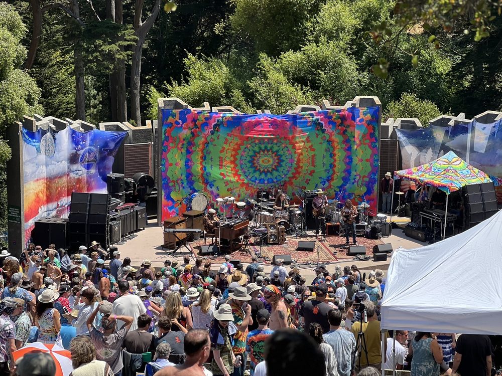 McLaren park during jerry day festival