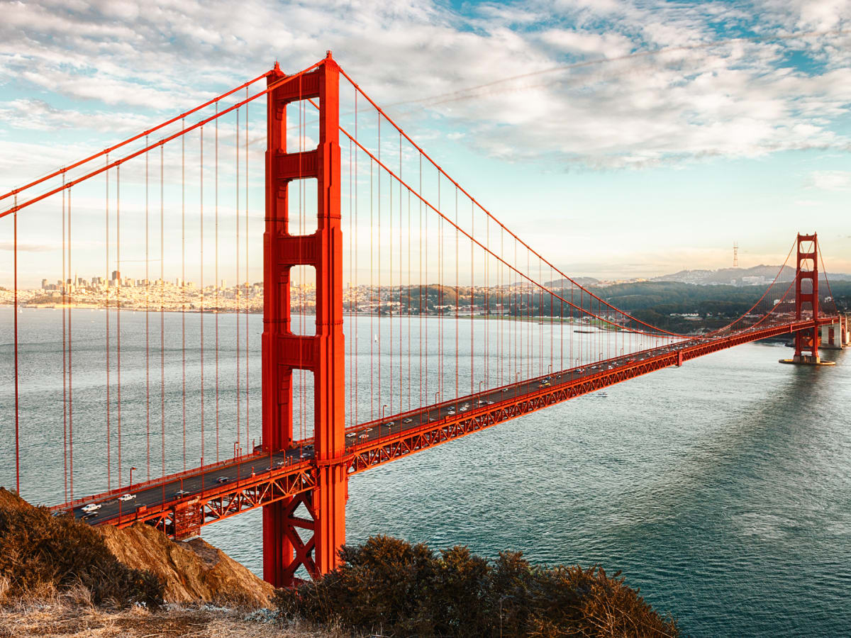A Color Photo of the Golden Gate Bridge by Getty Images