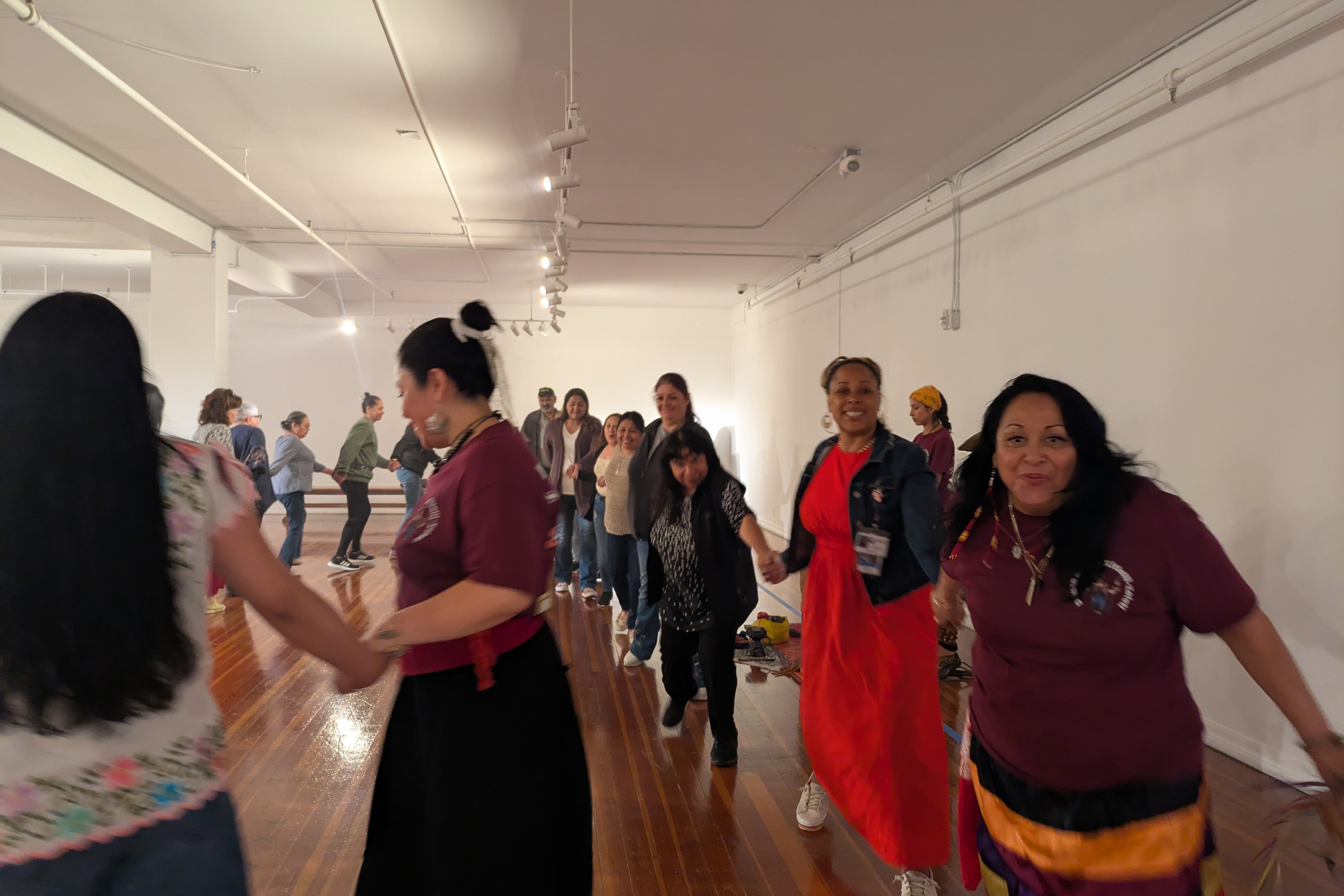 medicine dance with promotores